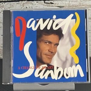 David Sanborn – A‎ Change Of Heart [CD 1987] BMG Club Edition Jazz Saxophone